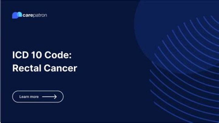 icd 10 rectal cancer