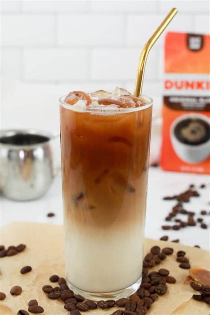 iced caramel macchiato dunkin
