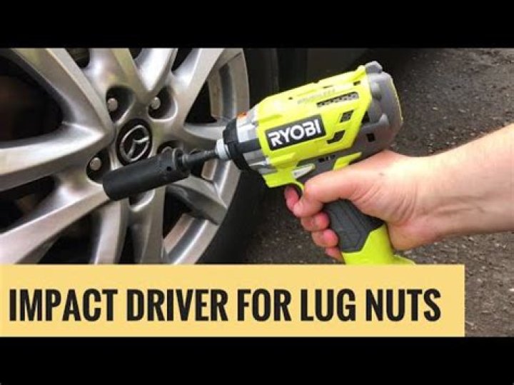 impact driver for lug nuts
