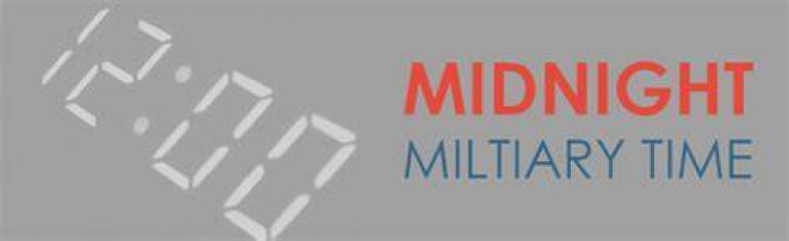 Is it midnight 0000 or 2400? check this out | what time is 1600 hours