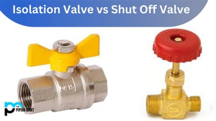 isolation valve