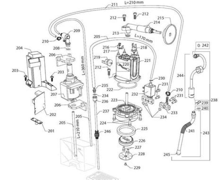 keurig parts diagram
