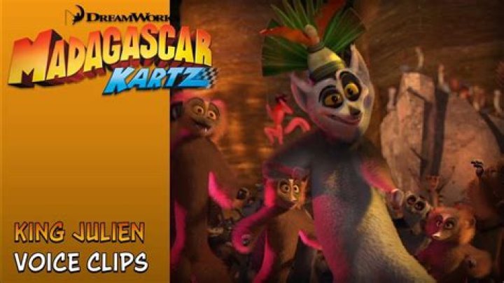 king julian madagascar voice