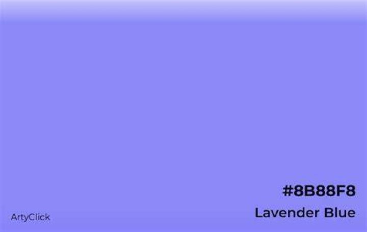 lavender blue color