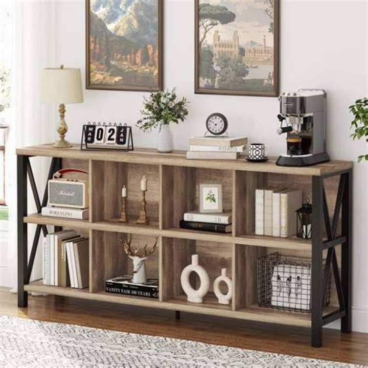 long bookcase