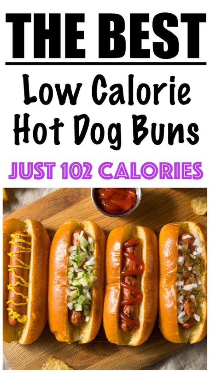 low calorie hot dog buns