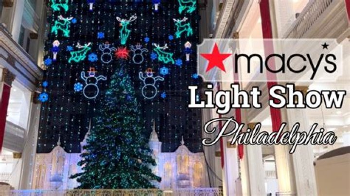 macy’s light show