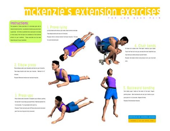 mckenzie extension exercises