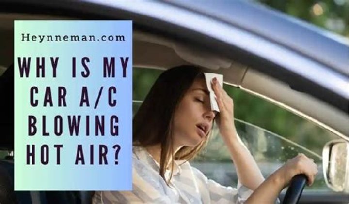 my car ac is blowing hot air