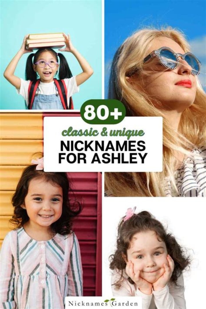 nicknames for ashley