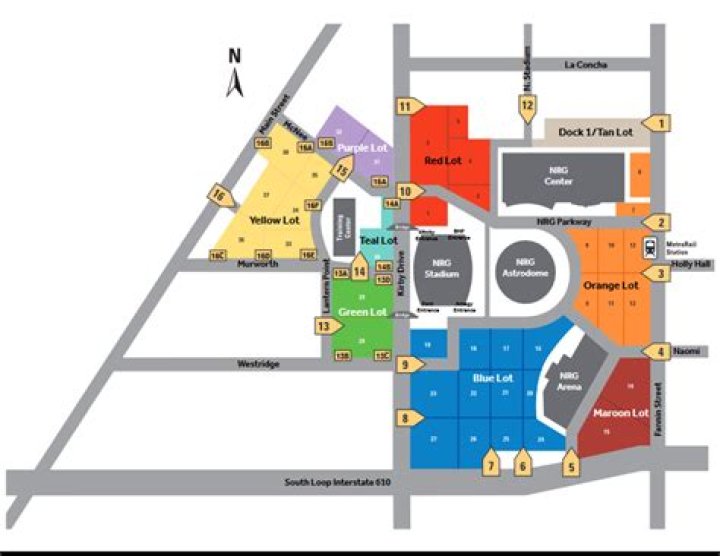 nrg stadium parking
