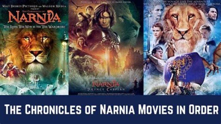 order of narnia movies