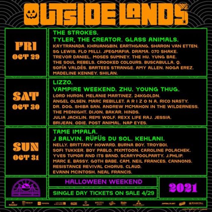 osl lineup 2021