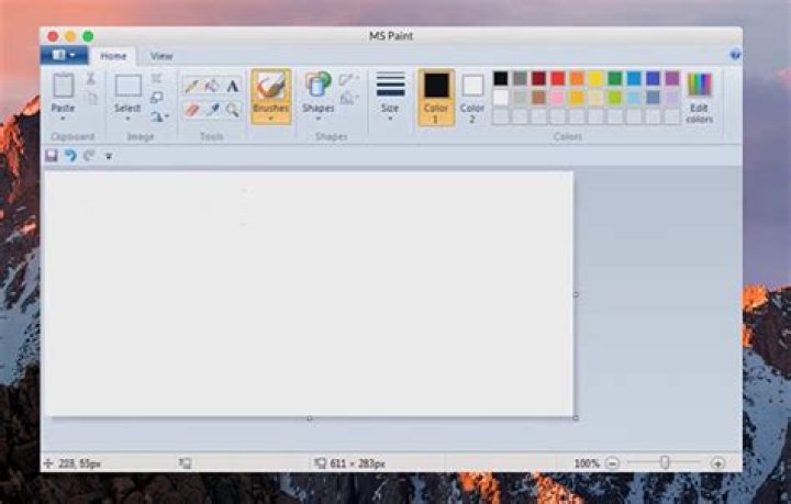 paint on mac
