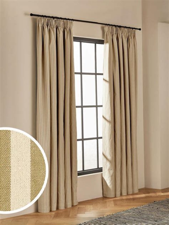 pencil pleat curtains