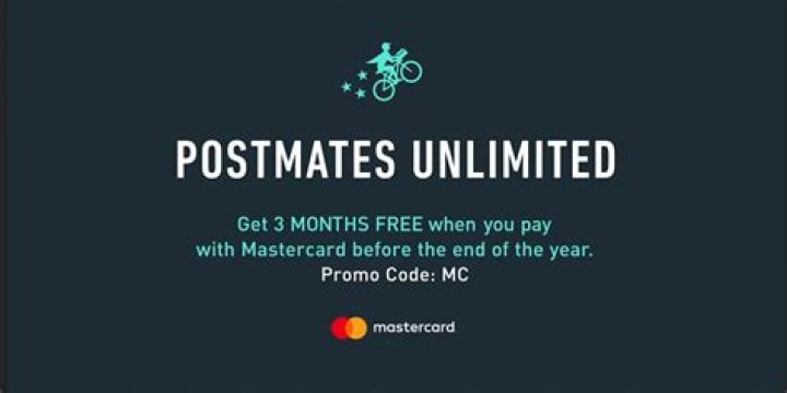 postmates unlimited