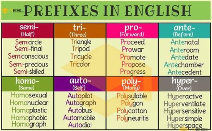 prefix meaning half