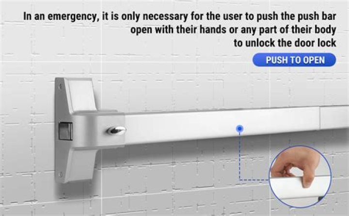 push bar door