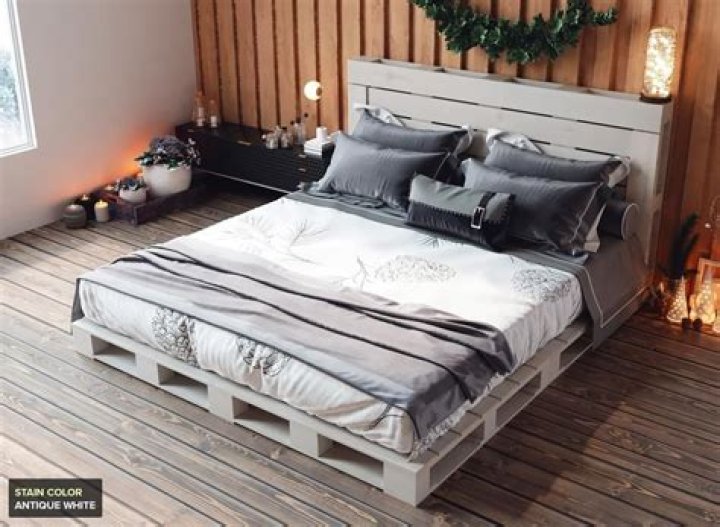 queen pallet beds