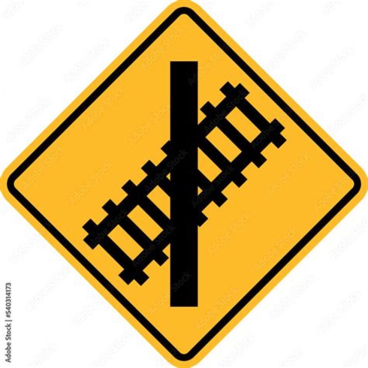 railroad ahead sign