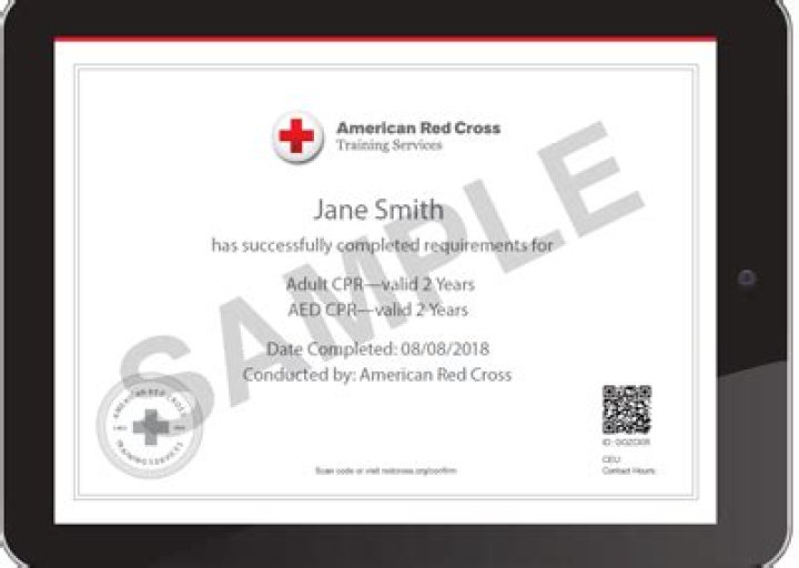 red cross cpr certification lookup