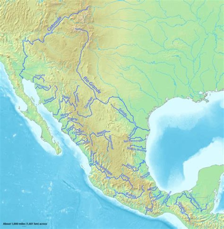 rivers in mexico