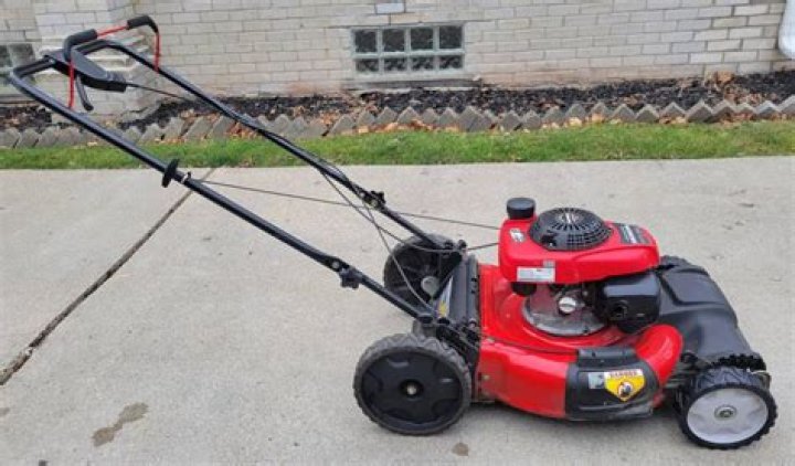 self propelled mulching lawn mower