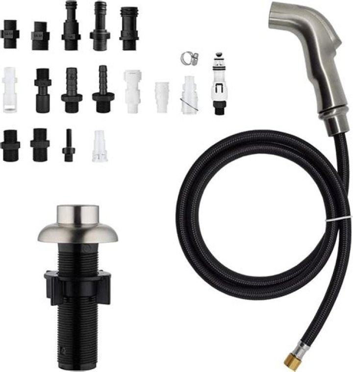 sink sprayer connection types