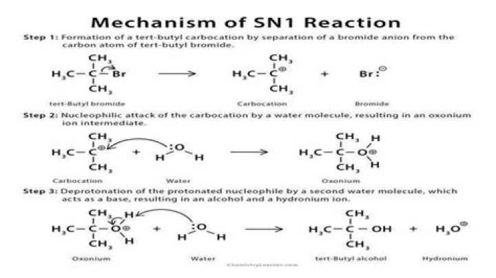 sn1 and sn2 reactions