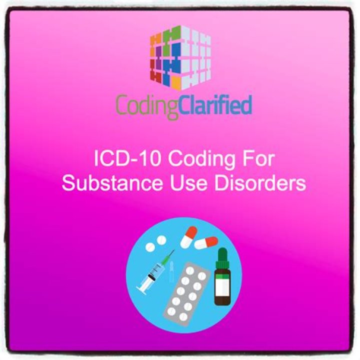 substance use disorder icd 10
