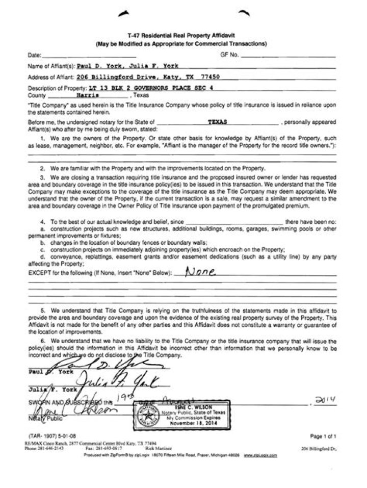 t47 affidavit