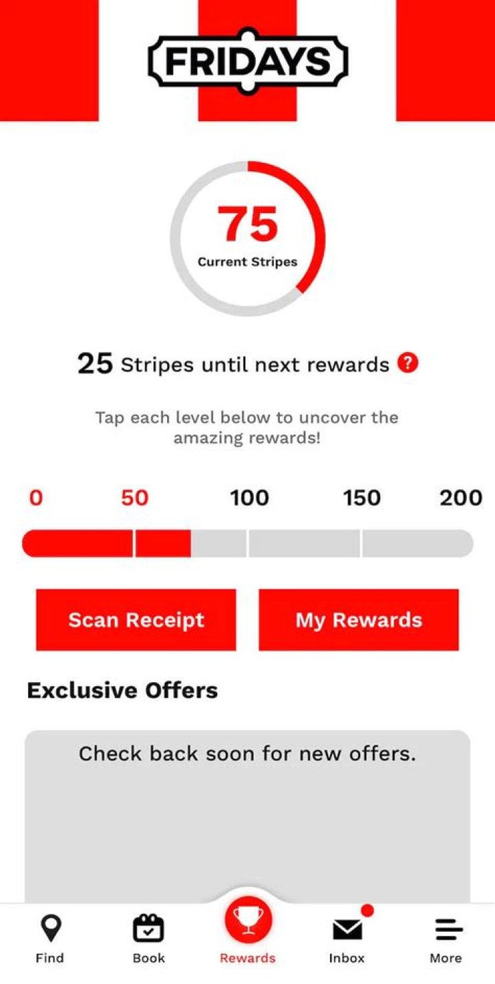 tgi fridays rewards