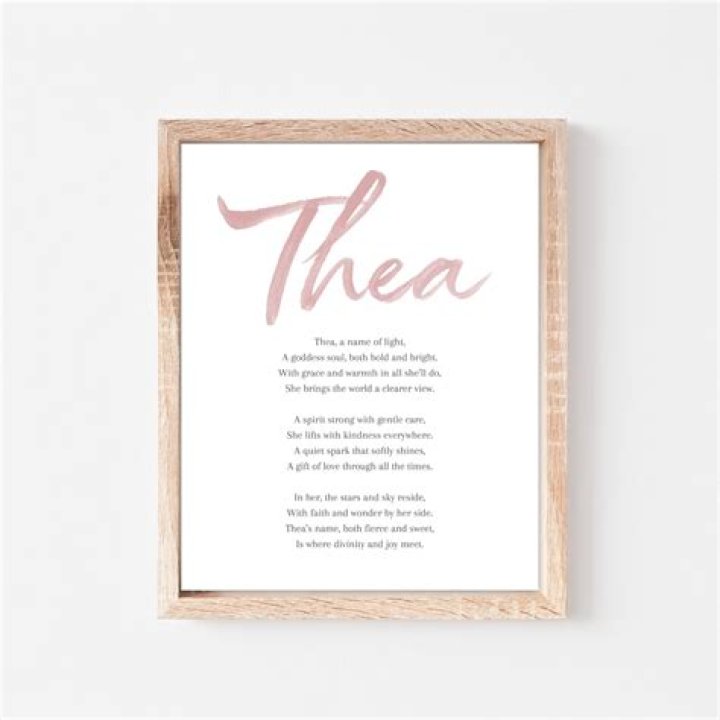 thea name