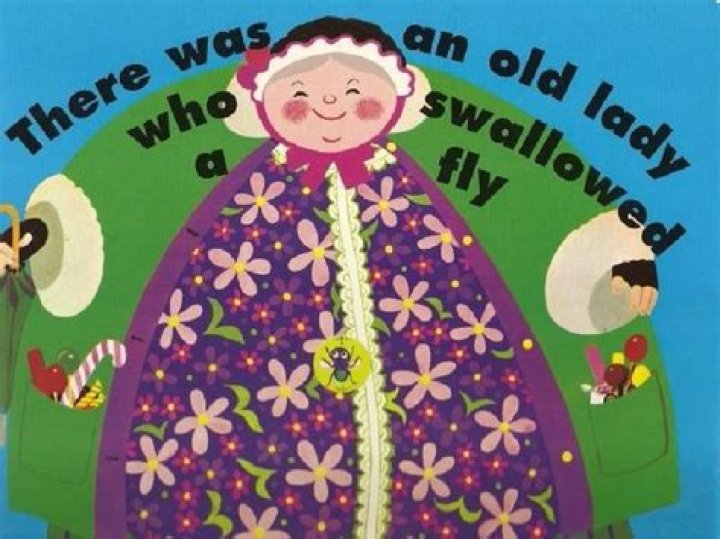 there was an old lady who swallowed a fly book