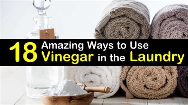 using vinegar in laundry