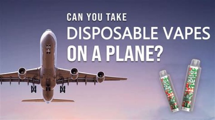 vapes on planes
