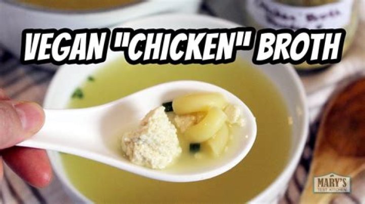 vegan chicken broth