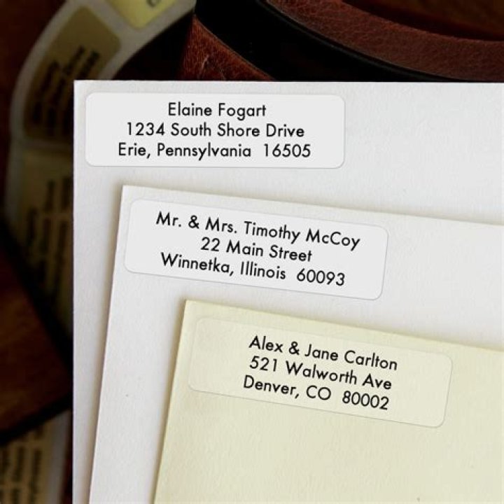 walgreens return address labels
