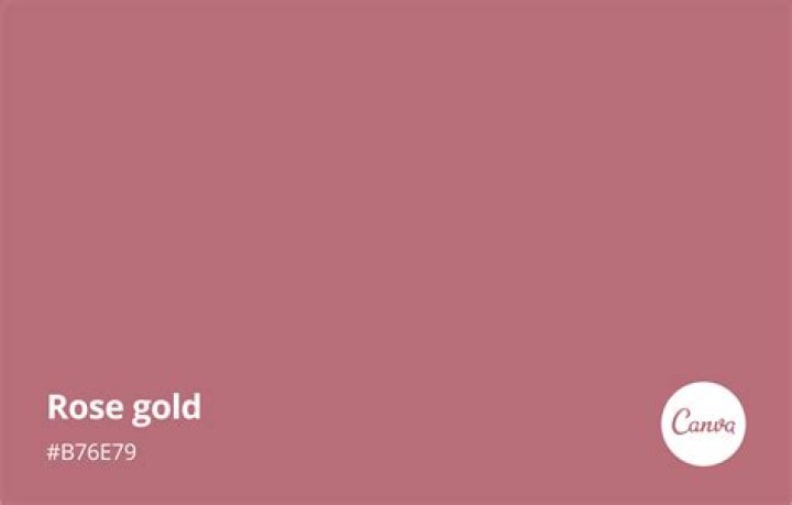 what color is rose gold