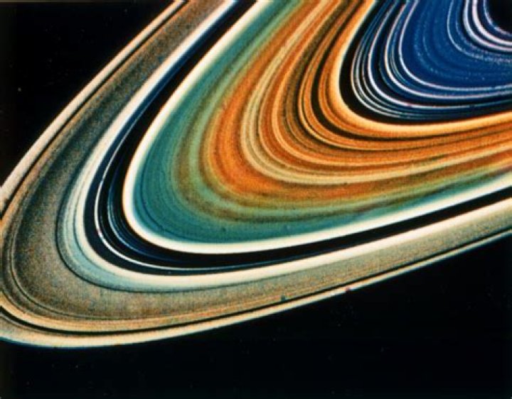 what color is saturn’s rings
