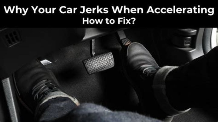 what does it mean when your car jerks while driving