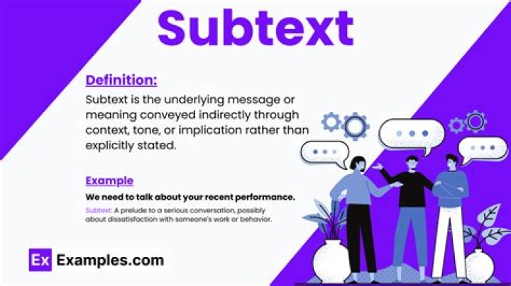 what is subtext