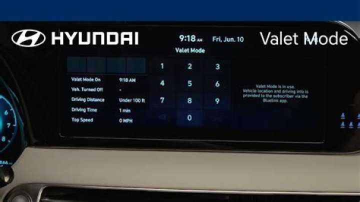 what is valet mode