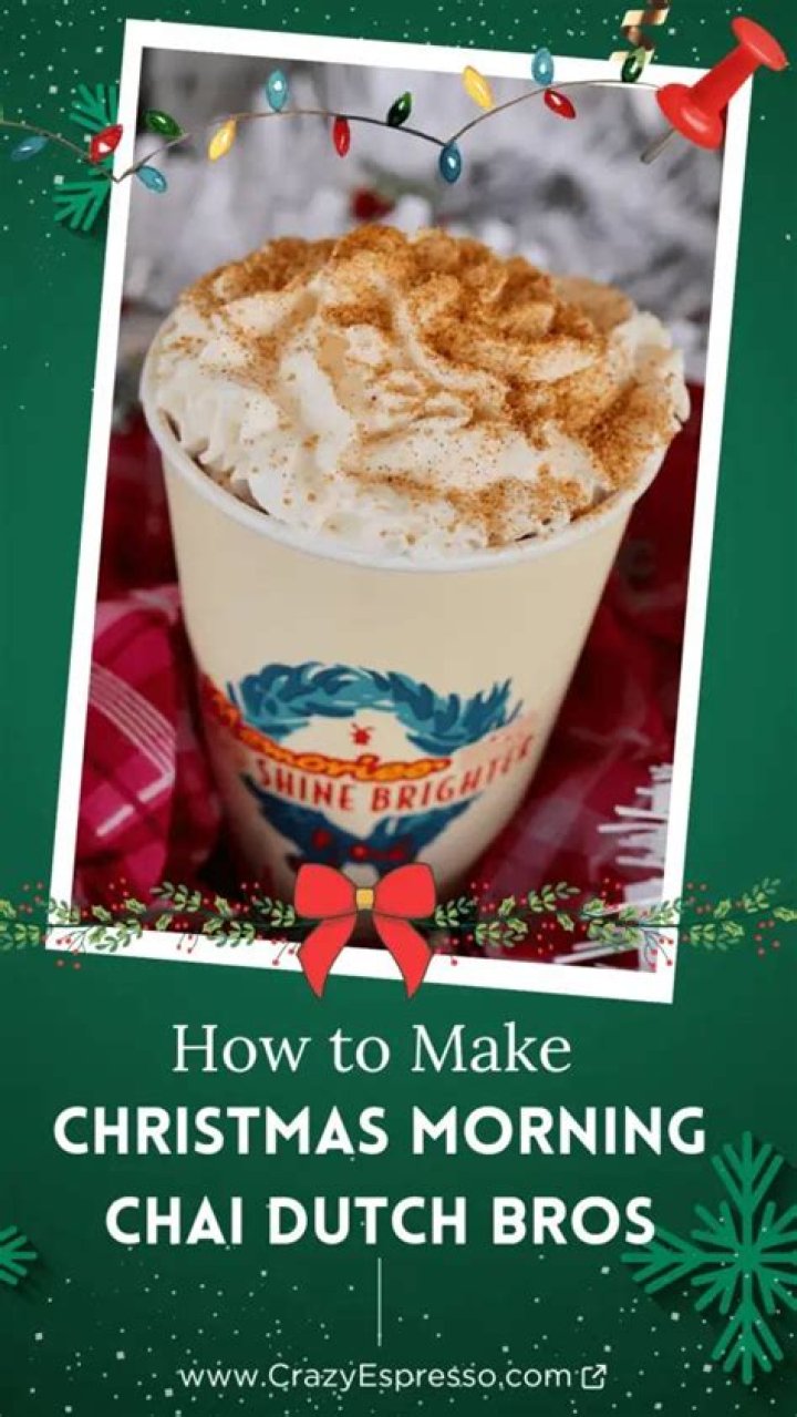 What’s in a Christmas morning at Dutch Bros? check this out | christmas morning dutch bros