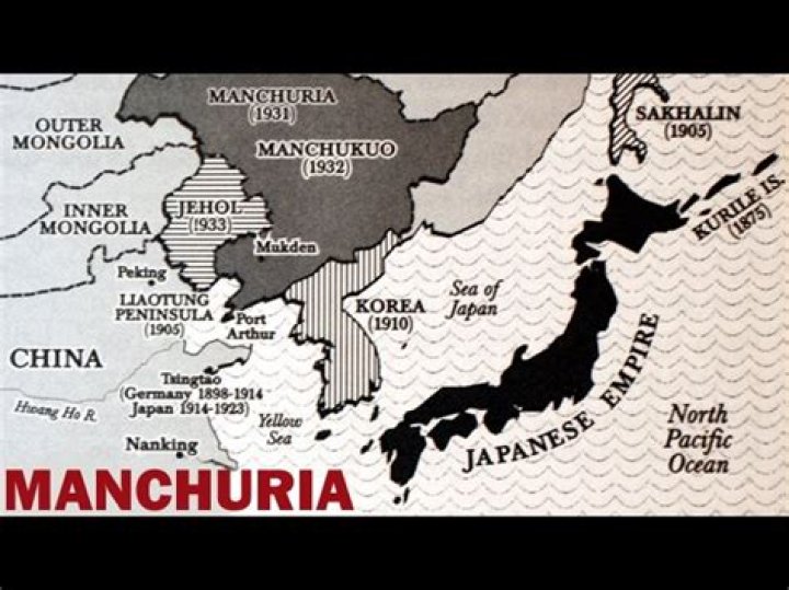 when did japan invade manchuria