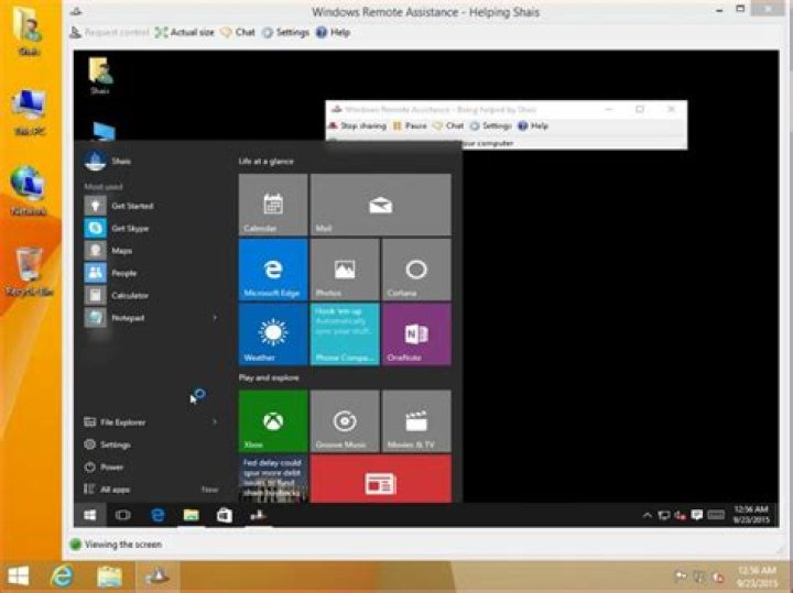 windows 10 remote assistance
